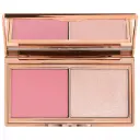 Mini Hollywood Blush & Glow Palette Fair-Medium