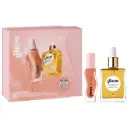 Glossy & Glazed Hair & Lip Oil Gift Set