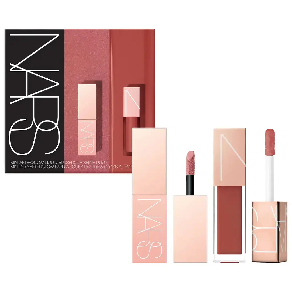 [08090500 ] Mini Afterglow Liquid Blush & Lip Shine Duo