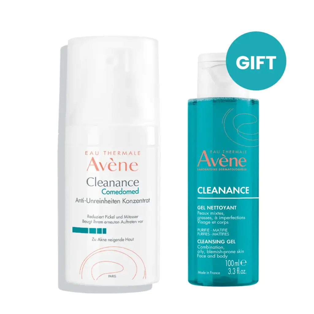 Buy Avène Cleanance Comedomed Anti-Blemish Concentrate Get Cleanance Gel 100ML