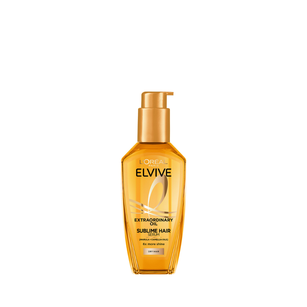 ELVIVE Extraordinary Hair Oil Treatment, Non-Sticky Serum For Dry Hair 100ml