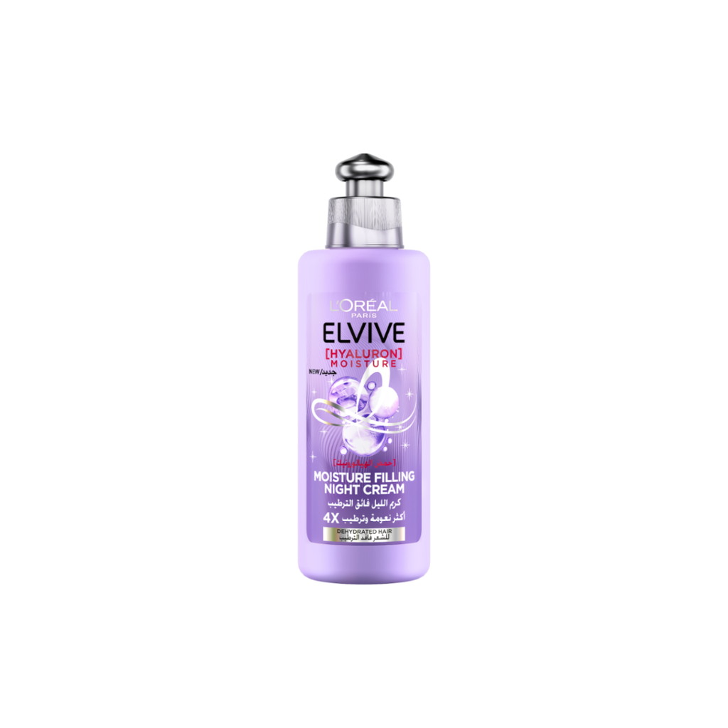 ELVIVE Hyaluron Moisture Filling Night Cream For Dehydrated Hair For 4x More Hydrated Hair