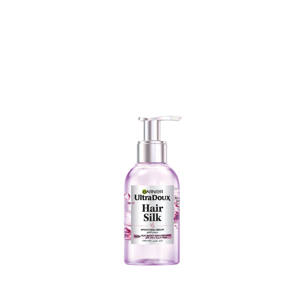 Garnier Ultra Doux Rice Water Hair Silk Smoothing Serum For Long Hair And High Shine