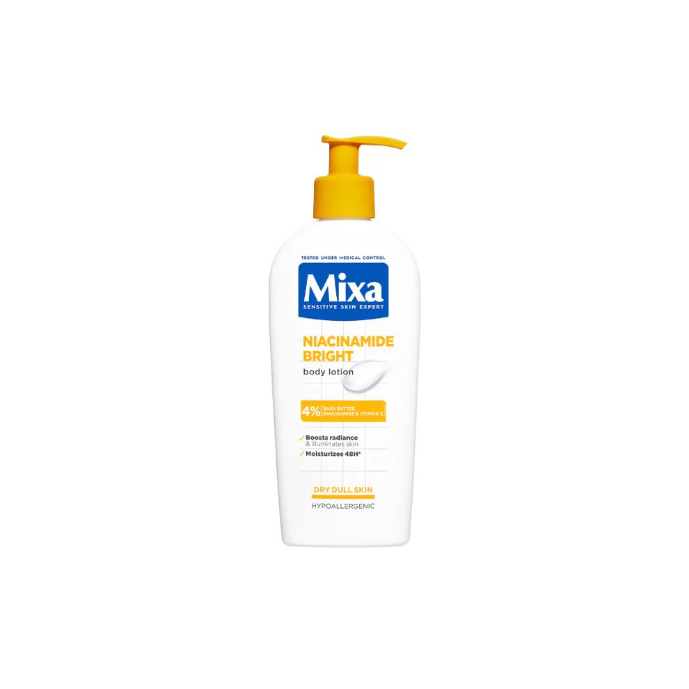 Niacinamide Bright Body Lotion - For Dry & Dull Skin in Need of Unifying - With Shea Butter, Niacinamide & Vitamin C