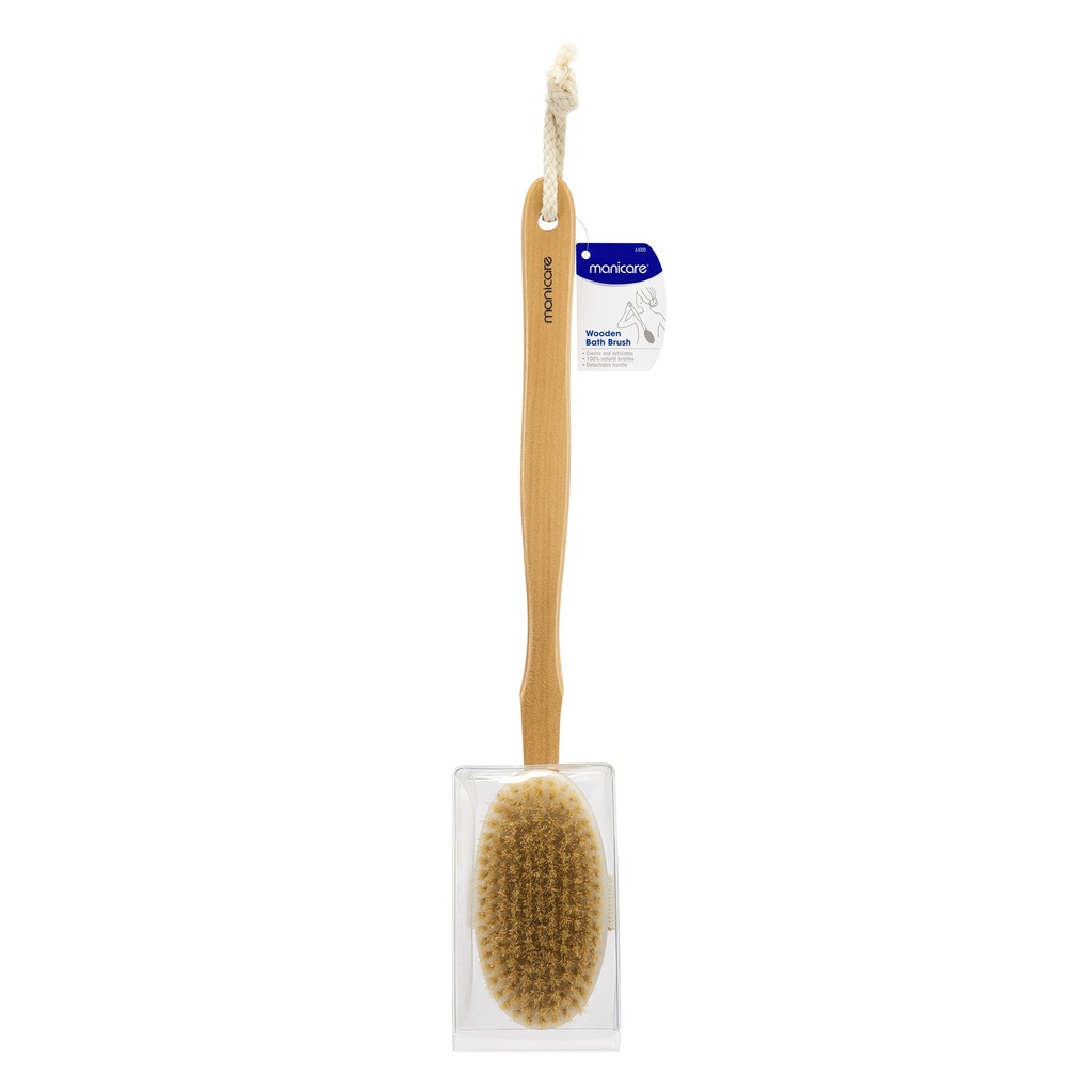 [63000] Manicare Wooden Bath Brush