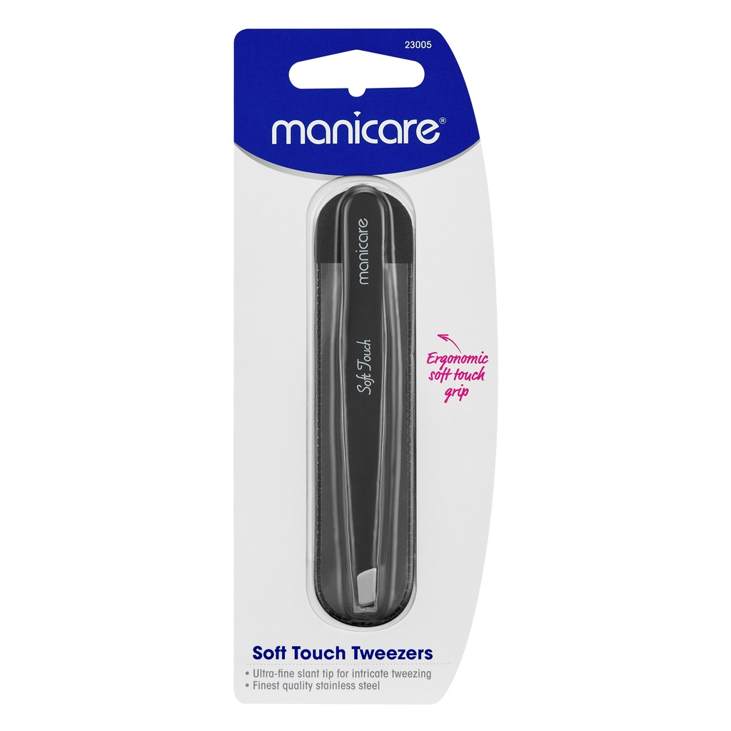 [23005] Manicare Soft Touch Tweezer Slant Tips