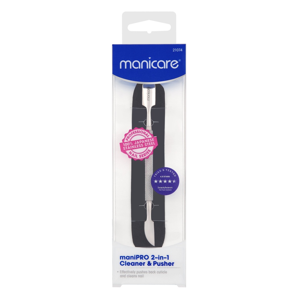 [21074] Manicare maniPRO 2-in-1 Cleaner & Pusher 1pack