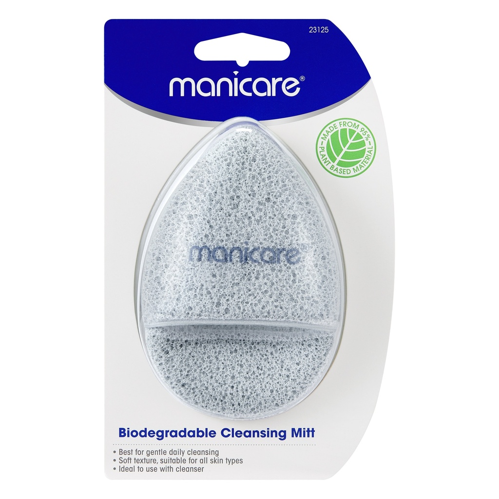 [23125] Manicare Biodegradable Cleansing Mitt