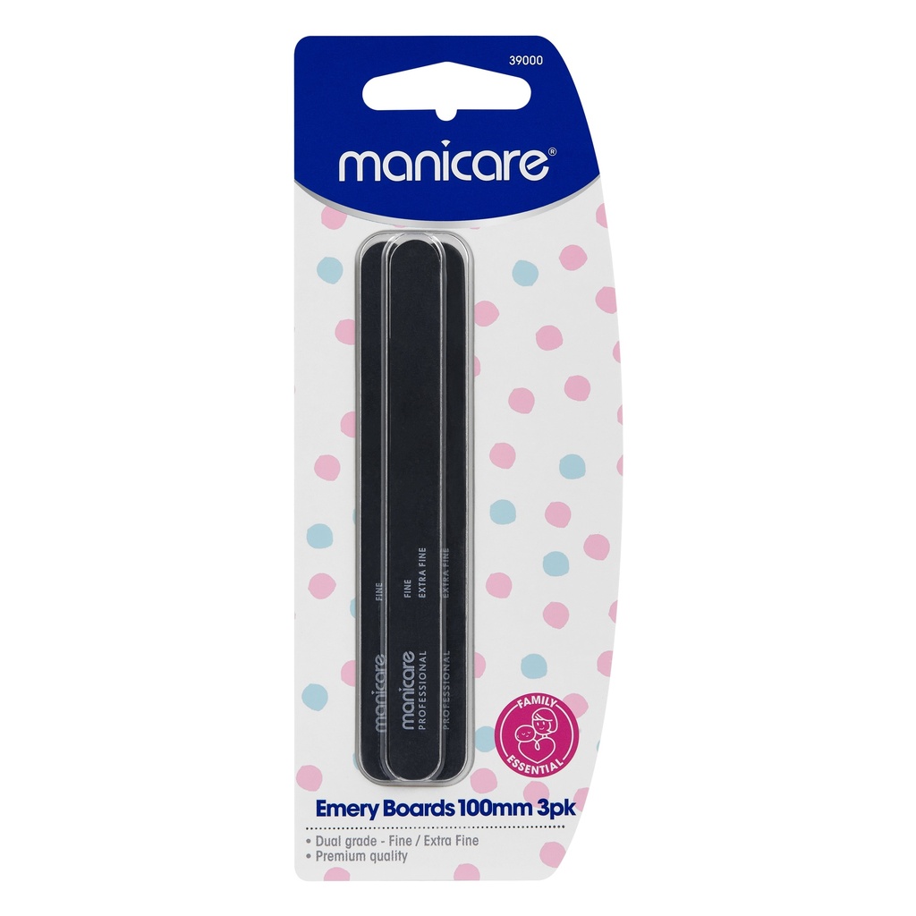 [39000] Manicare Baby Emery Boards, Fine/Extra Fine, 3 Pack
