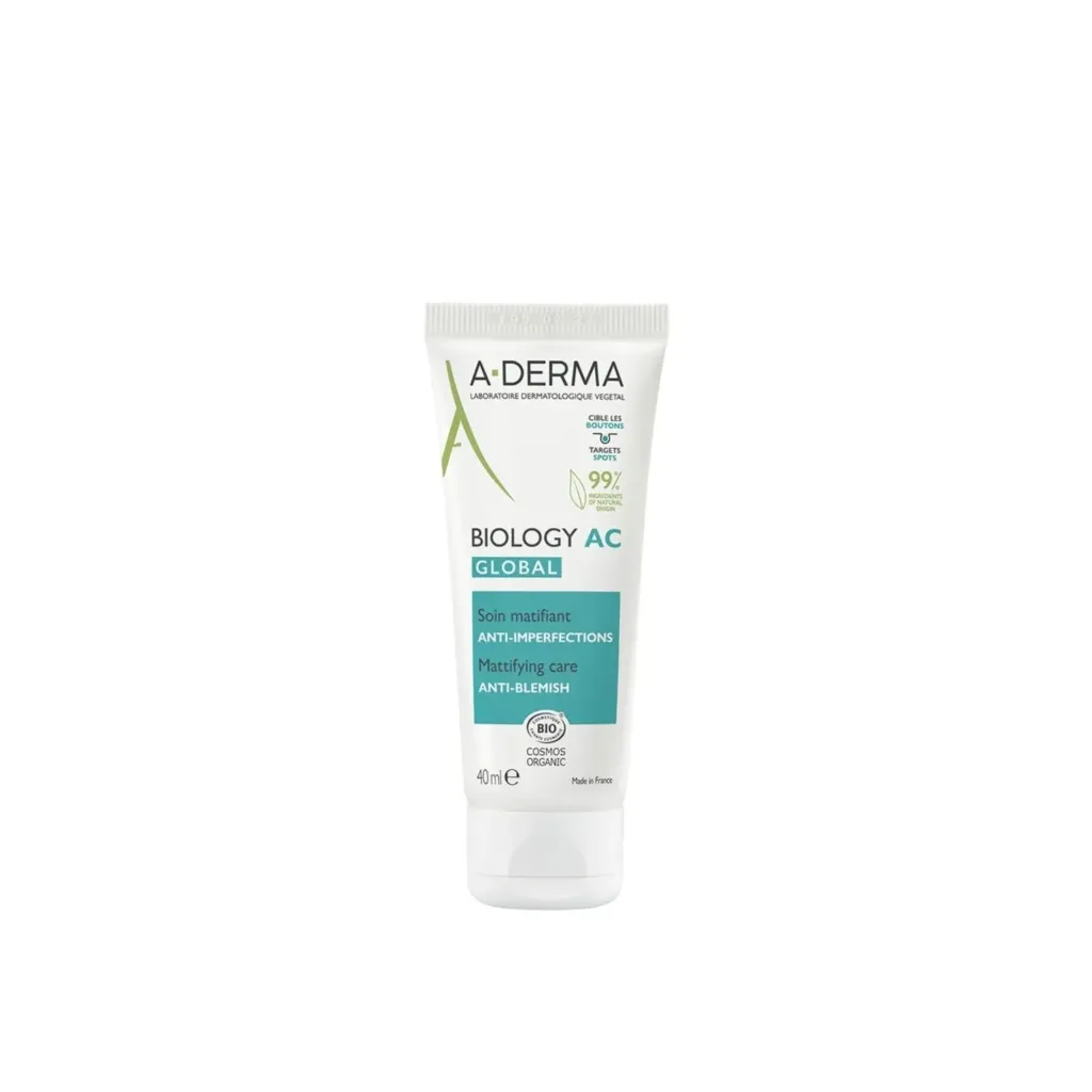 A-Derma Biology AC GLOBAL ANTI-IMPERFECTIONS ANTI- BLEMISH MATTIFYING CARE 40ML