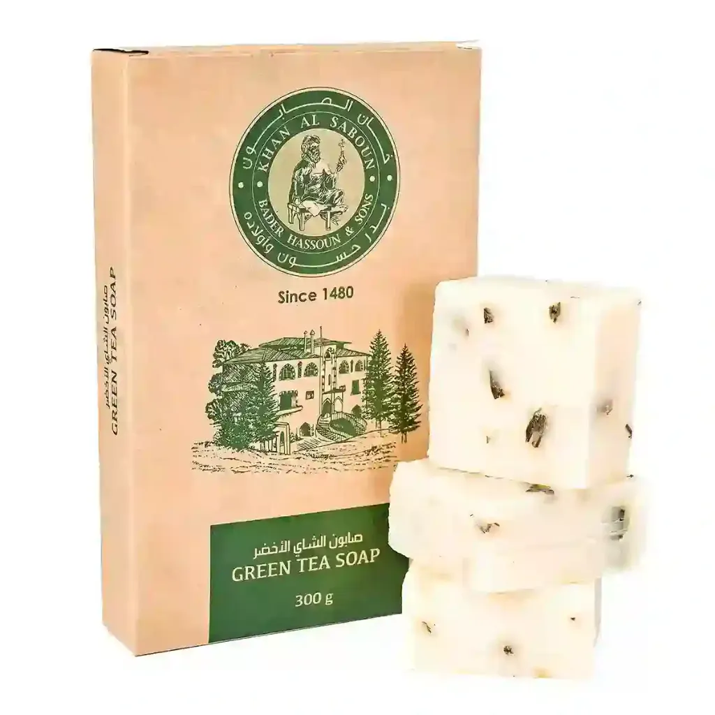 Herbal Soap Green Tea Pack of 6  300g