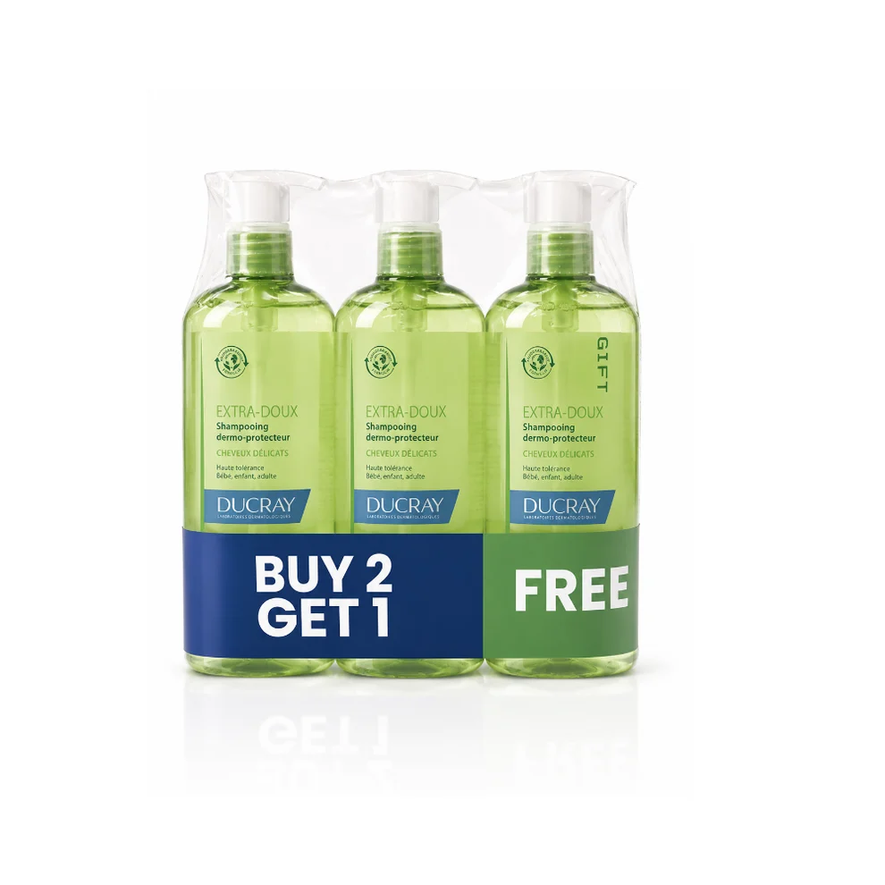 Extra Gentle Dermo-protective Shampoo 400ml BUY 2 GET 1 FREE