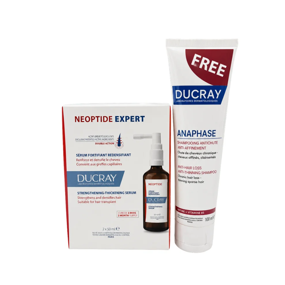 Neoptide Expert Anti-hair loss & Growth Serum 2x50ml + Anaphase Shampoo Free