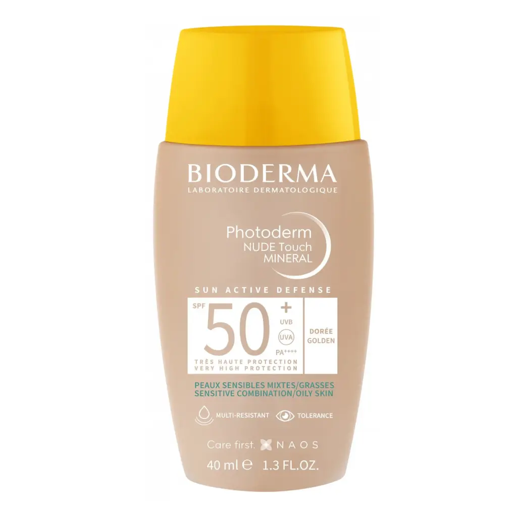 PHOTODERM NUDE TOUCH TEINTEE DOREE SPF50+ 40ML