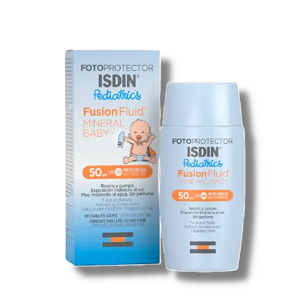 FOTOPROTECTOR ISDIN PEDIATRICS MINERAL BABY 50+ 50ml
