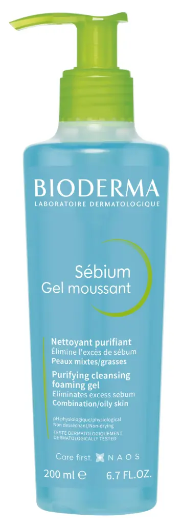 [01040103-200] Sebium Gel Moussant  (200ML)