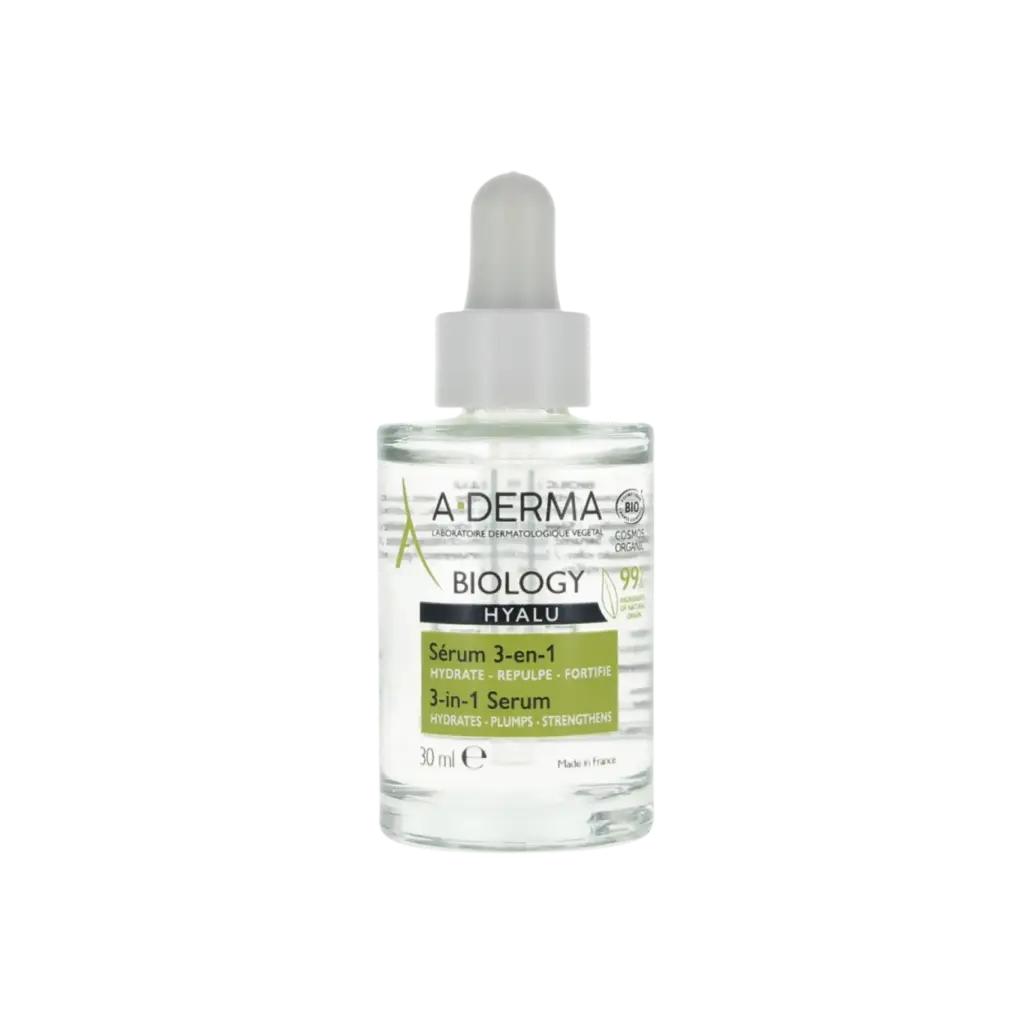A-derma Biology Hyalu 3 in 1 Serum with Hyaluronic AQcid 30ML