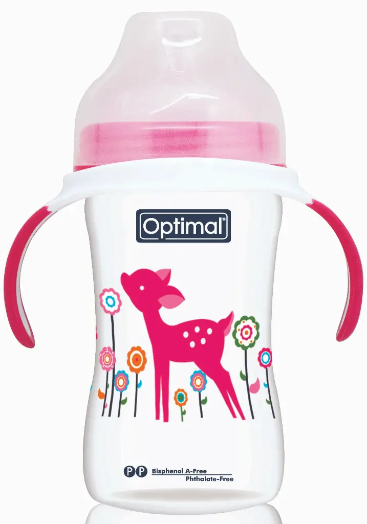 Extra Wide Neck Feeding Bottle With Handle 240ml