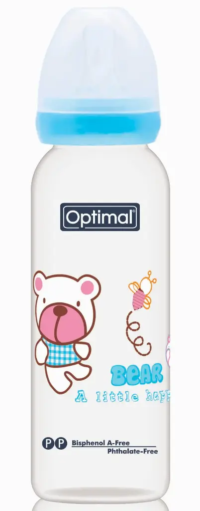 [05020134-Blue] Narrow Neck Feeding Bottle 240 ML (Blue)