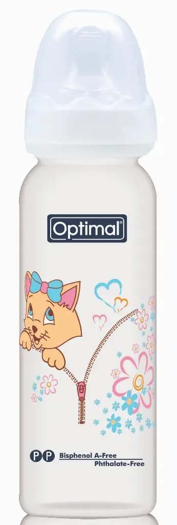 Narrow Neck Orthodontic Feeding Bottle 240ml