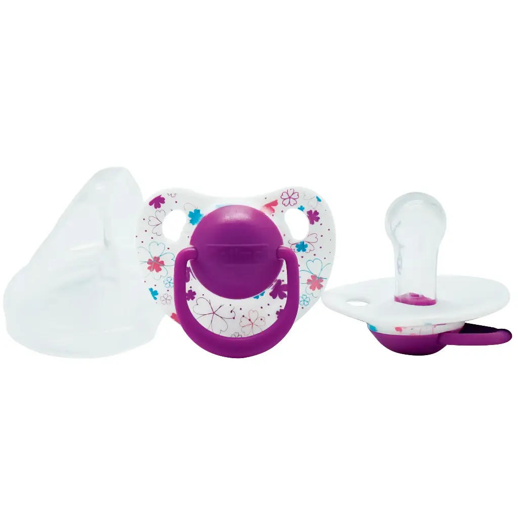 Round Nipple Silicone Pacifier 6+