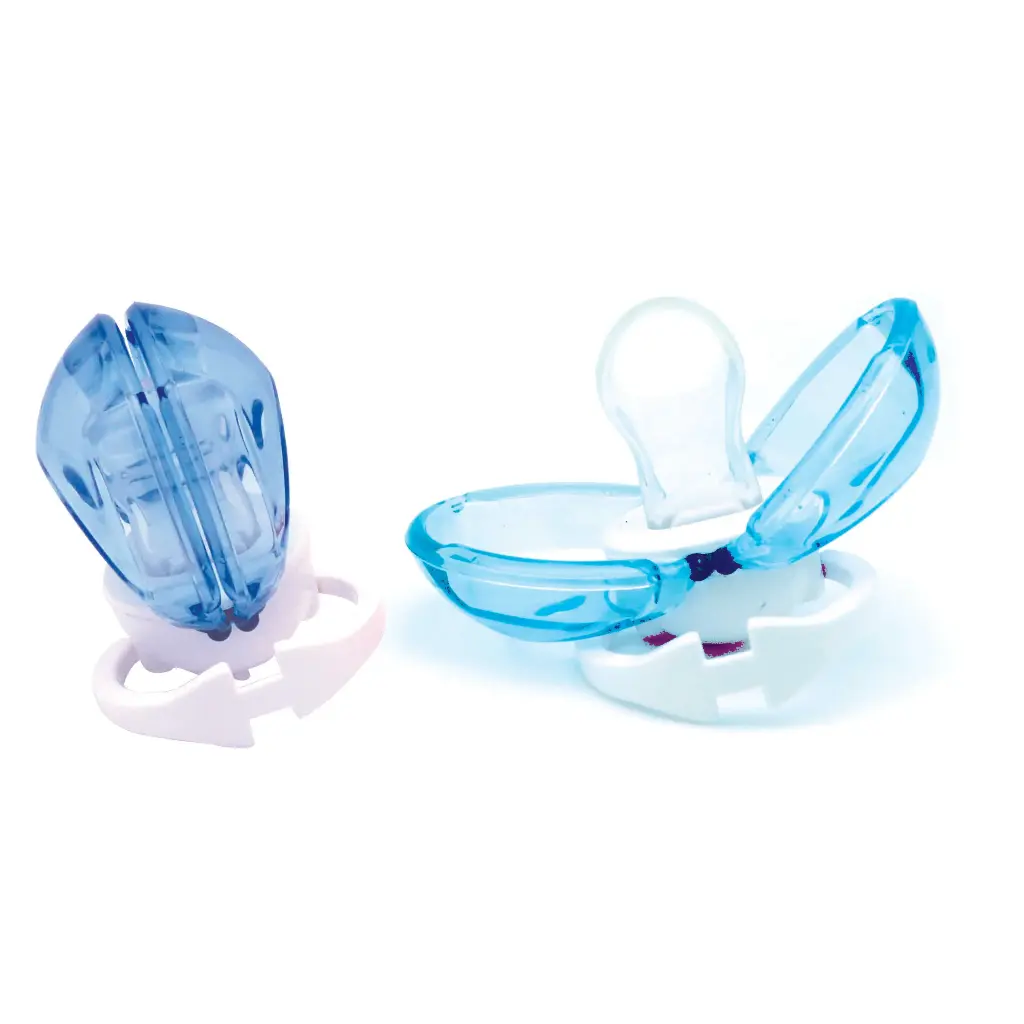 [05020309-Blue] Dust Free Silicone Pacifier 0+ (Blue)
