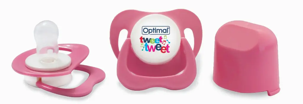 Round Nipple Silicone Pacifier 0+