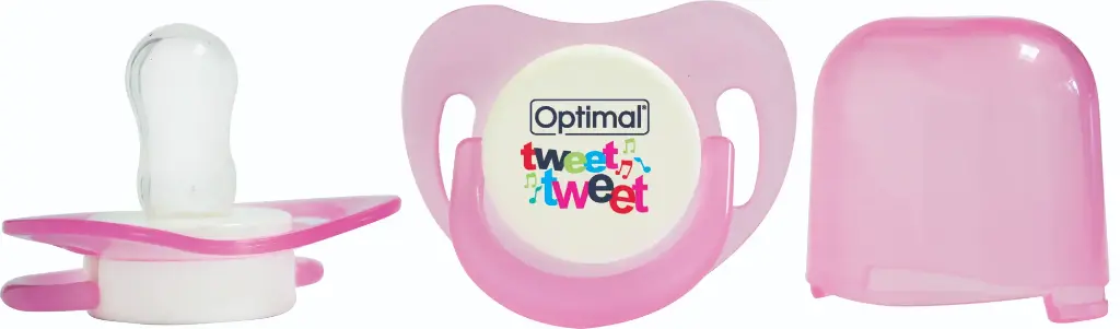 Round Nipple Silicone Pacifier 0+