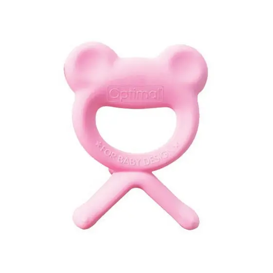 Rubber baby teether 