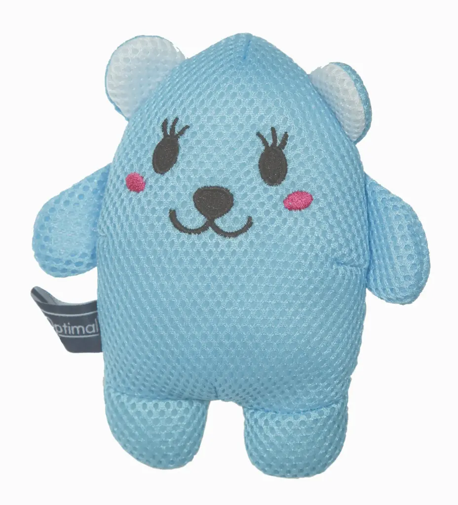 [05030206-blue] Baby Bath Scrubber Sponge (Blue)