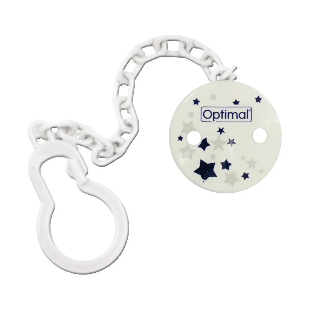 Pacifier Holder With Plastic Clip