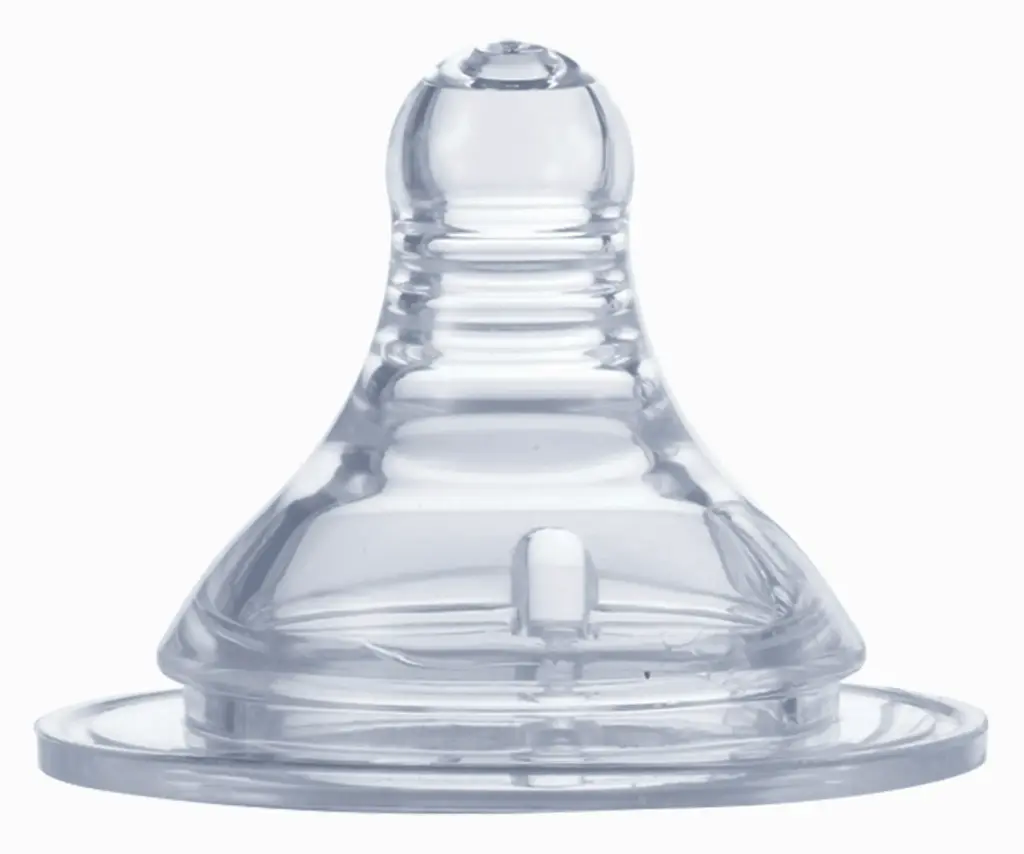 Wide Neck Silicone Nipple 6+ (2Pcs)