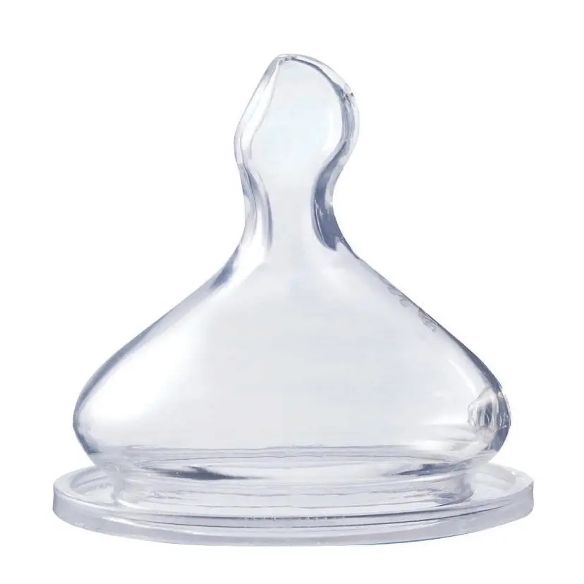Wide Neck Orthodontic Silicone Nipple 0+(2Pcs)