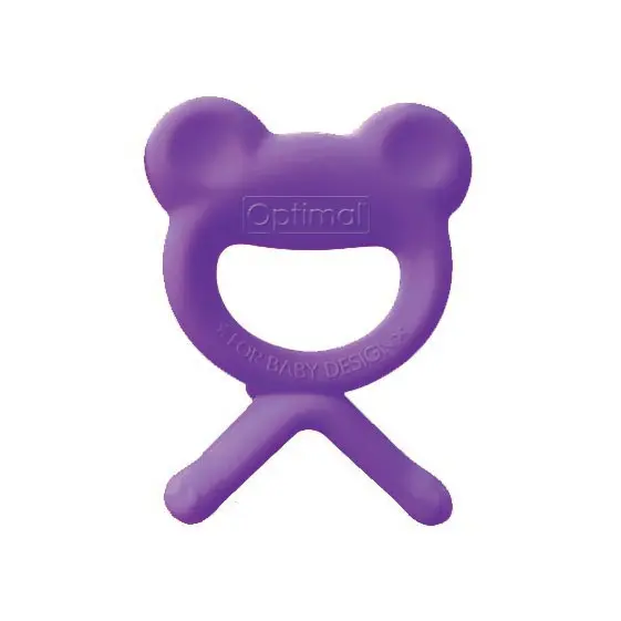 Rubber baby teether 