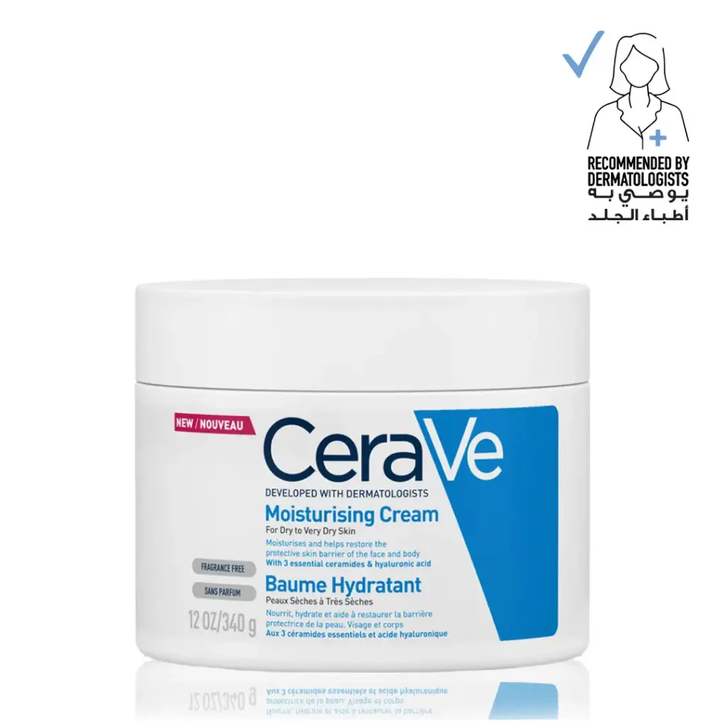 Cerave Moisturizing Cream for Dry Skin with Hyaluronic Acid 