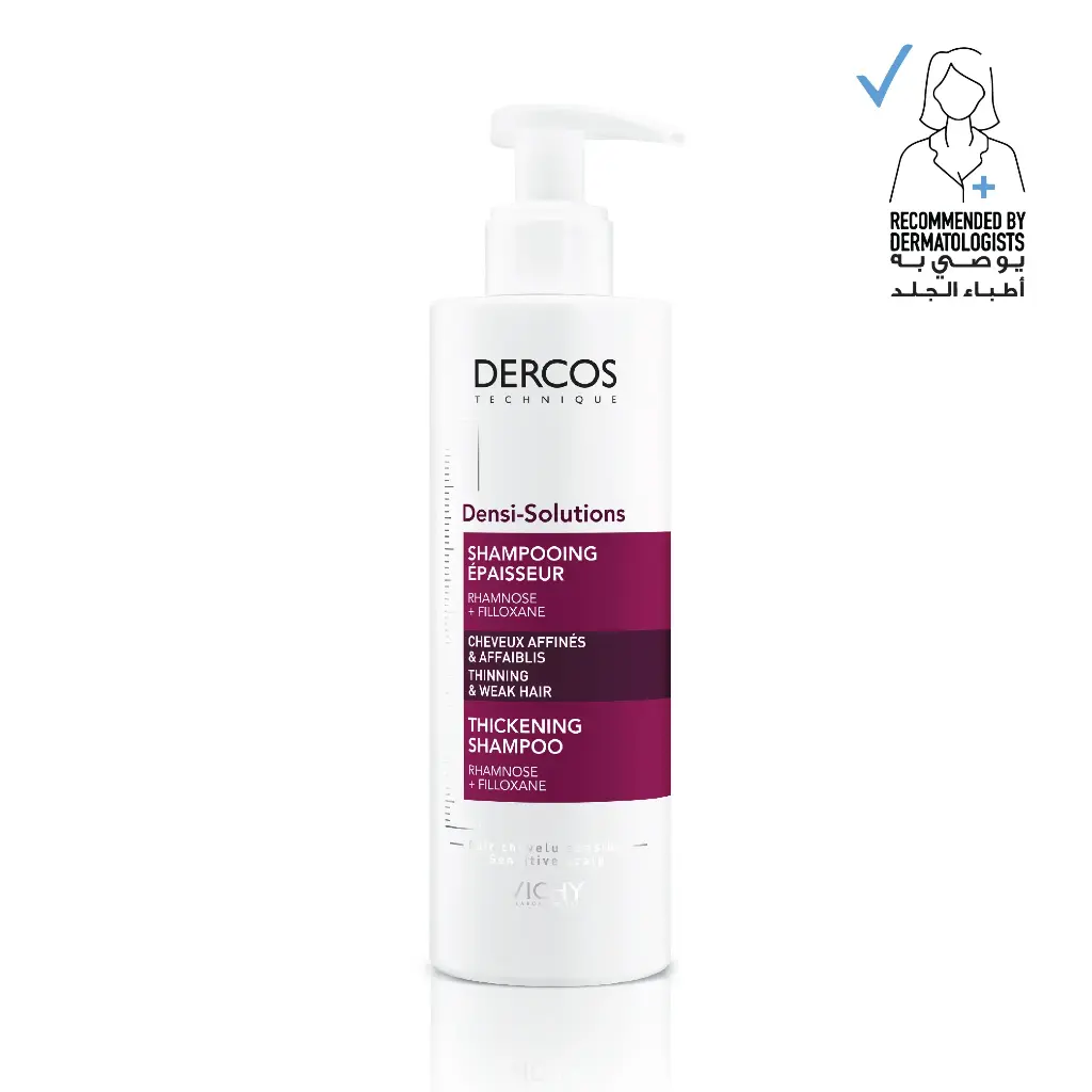 Vichy Dercos Densi-Solutions Hair Thickening Shampoo for Weak and Thinning hair 
