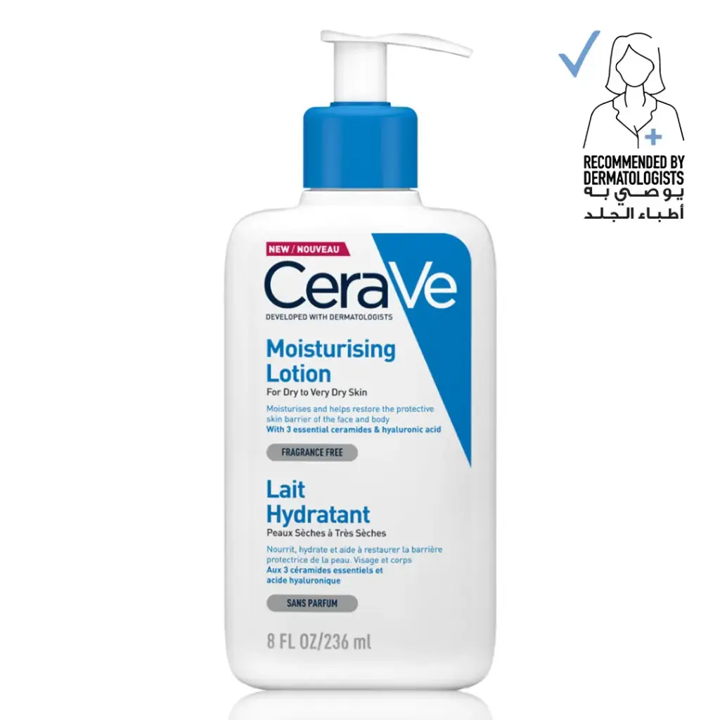 Cerave Moisturizing Lotion for Normal to Dry Skin with Hyaluronic Acid 