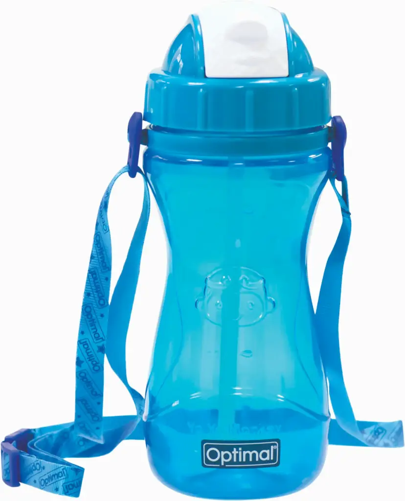 [05020214-BLue] Silicone Straw Bottle 500ml (Blue)