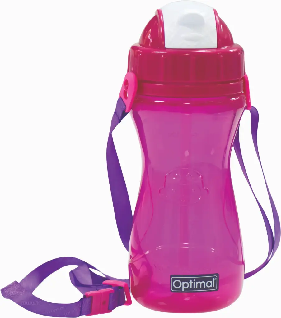 Silicone Straw Bottle 500ml