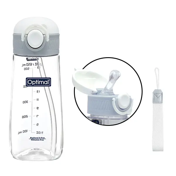 TRITAN SILICONE STRAW CUP  650ML