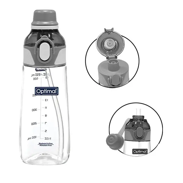 TRITAN 2 IN 1 SPOUT AND STRAW CUP 650ML