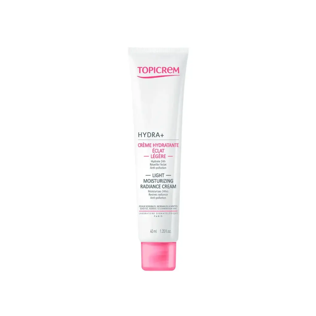 TOPICREM HYDRA+ LIGHT MOISTURIZING RADIANCE CREAM 40ML