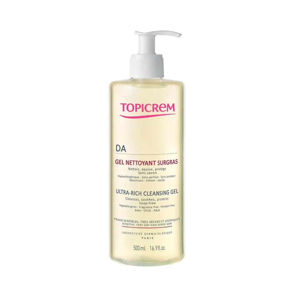 TOPICREM DA ULTRA-RICH CLEANSING GEL 500ML