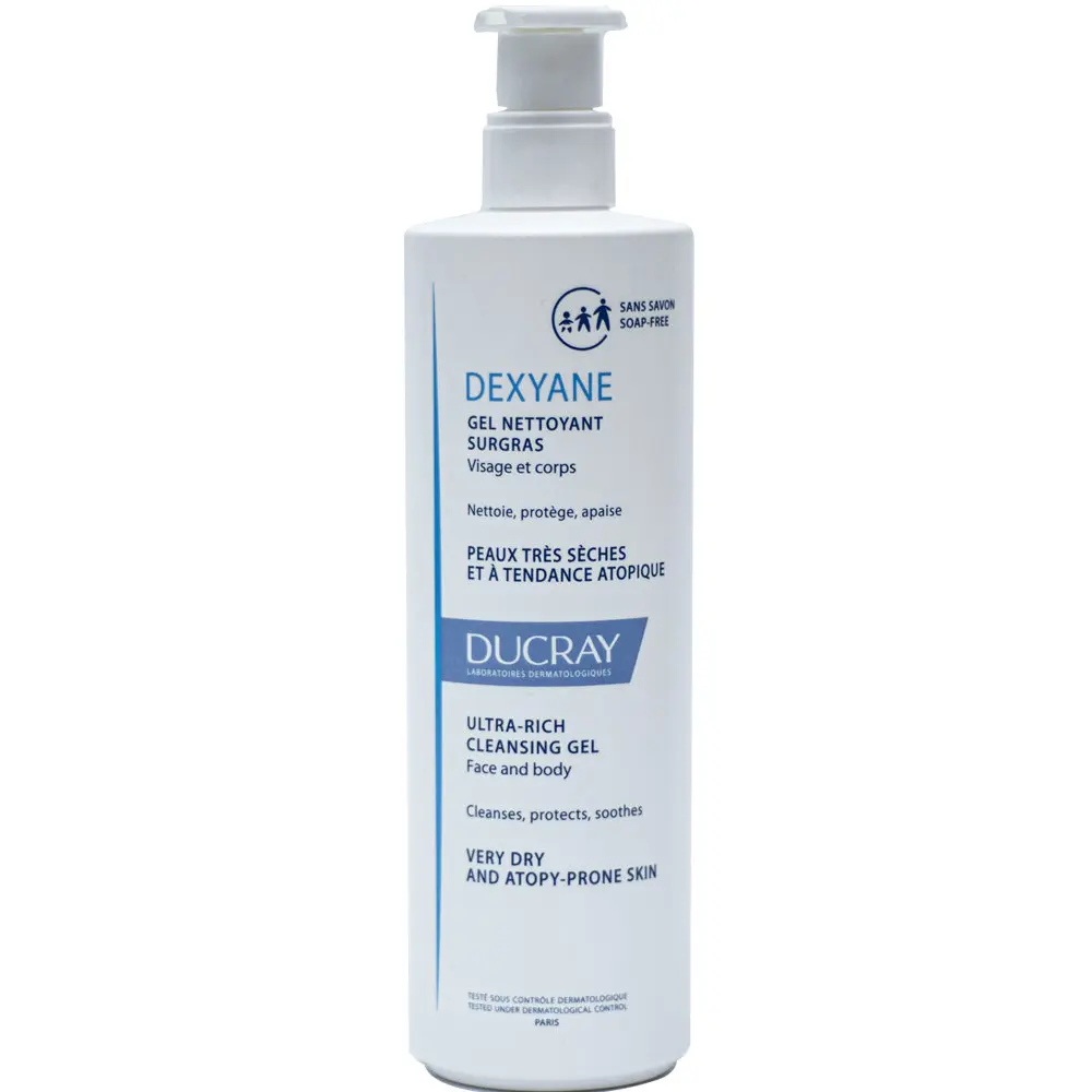 DUCRAY DEXYANE GEL NETTOYANT SURGRAS 400ML