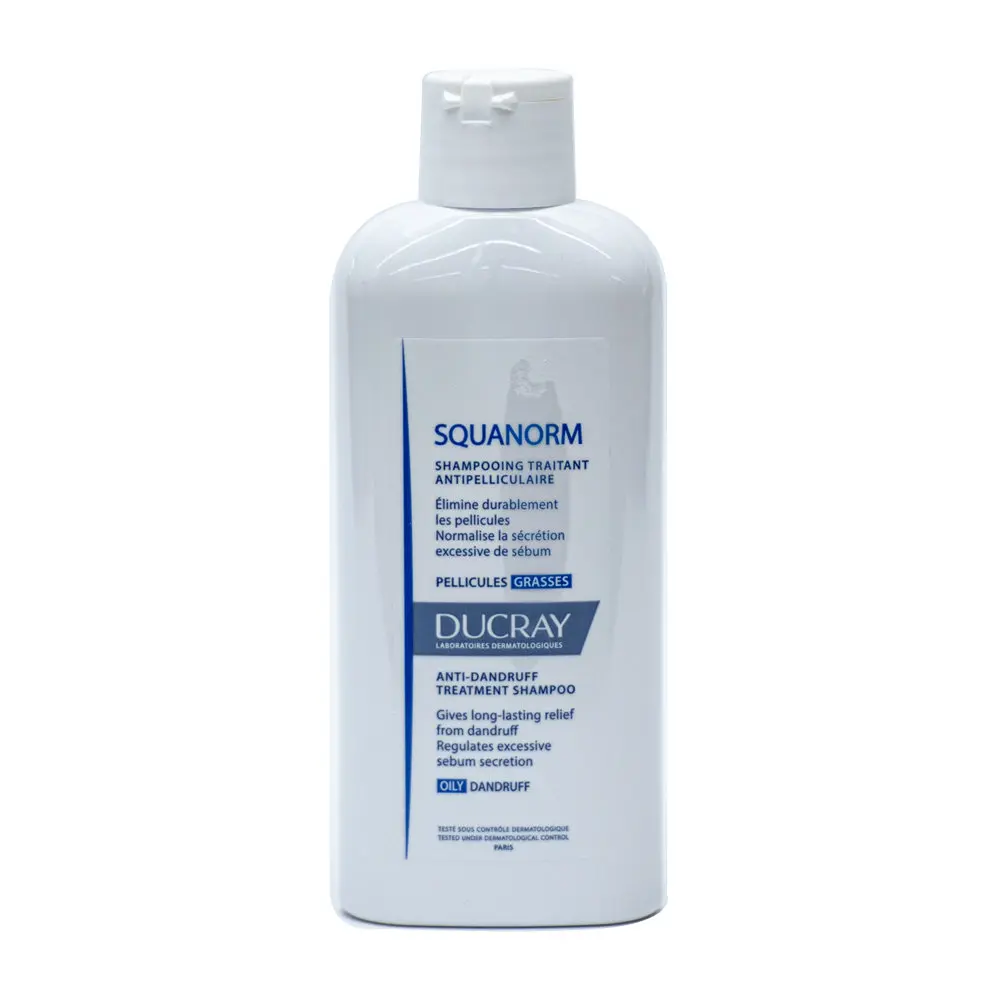 DUCRAY SQUANORM SHAMPOING PELLICULES GRASSES 200 ML