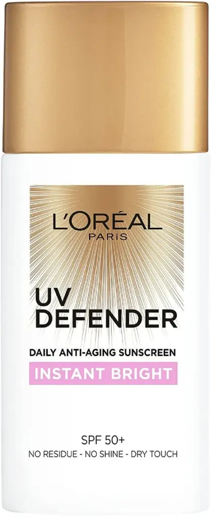 UV Defender Sunscreen SPF50+Instant Bright 