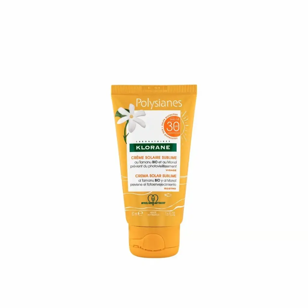 Klorane Polysianes Sublime Sun Cream Face SPF30 50ML