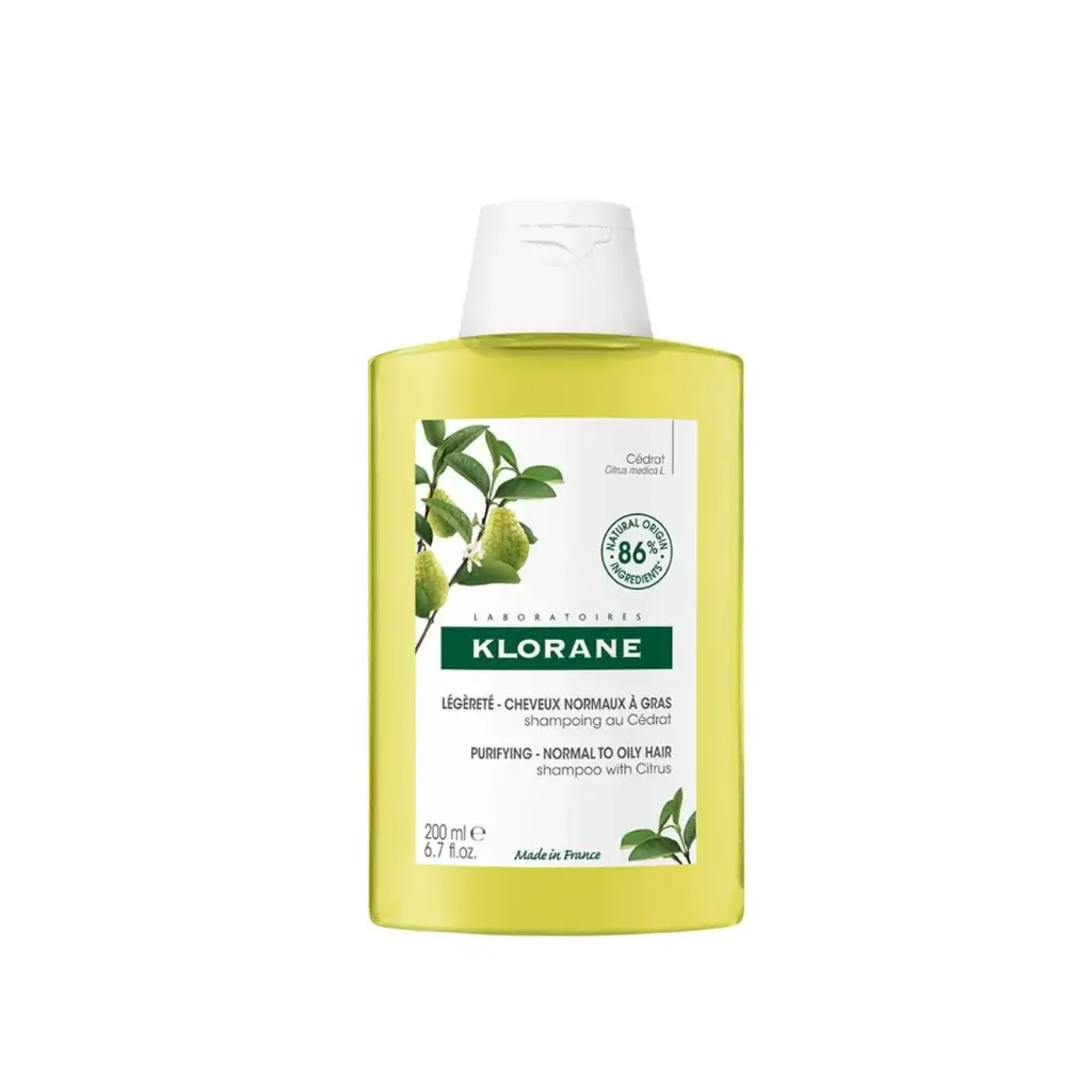Klorane Vitamin Shampoo with Citron 200ML