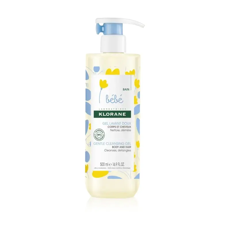 Baby Gentle Foaming Gel for Body and Hair 