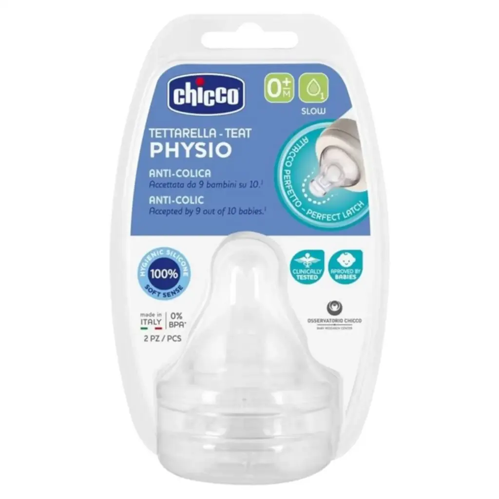 [05020409-0] Physio Anti-Colic Teats (0 month)